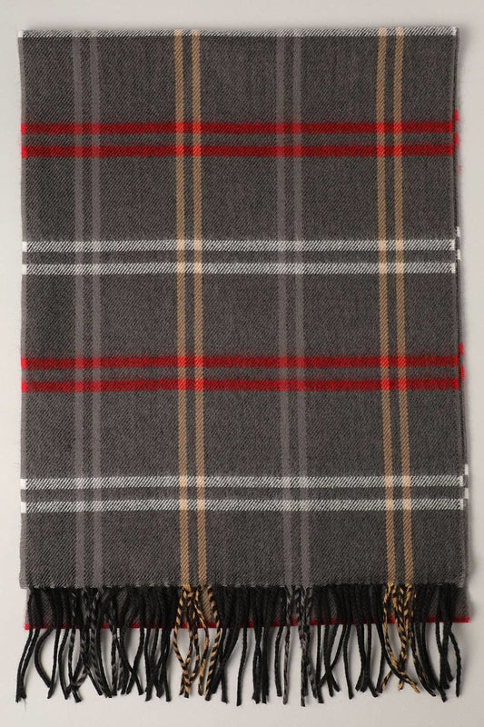 Fashion City - Softer Than Cashmere Tartan Plaid Muffler Scarf