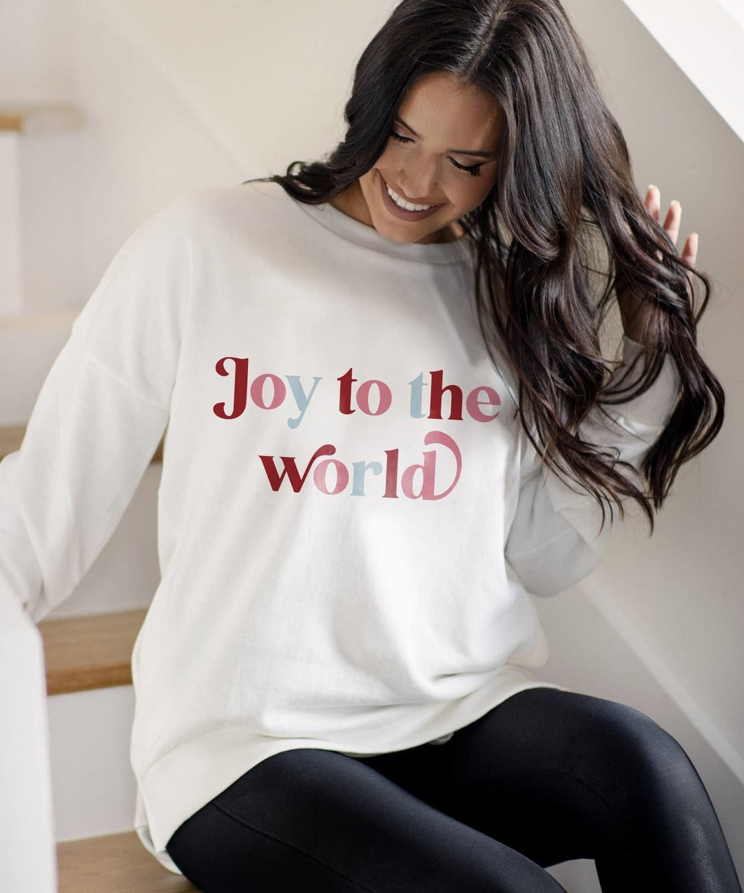 Faith Collective - Joy To The World Graphic Sweatshirt