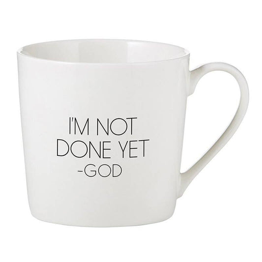 Faithworks by Creative Brands - Café Mug - I Am Not Done Yet