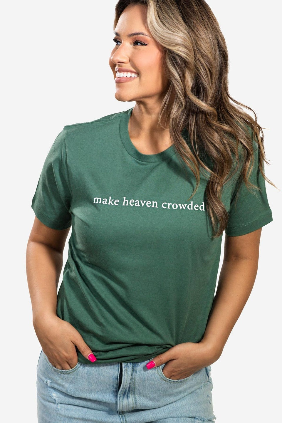 Faith Collective - Make Heaven Crowded Graphic Tee