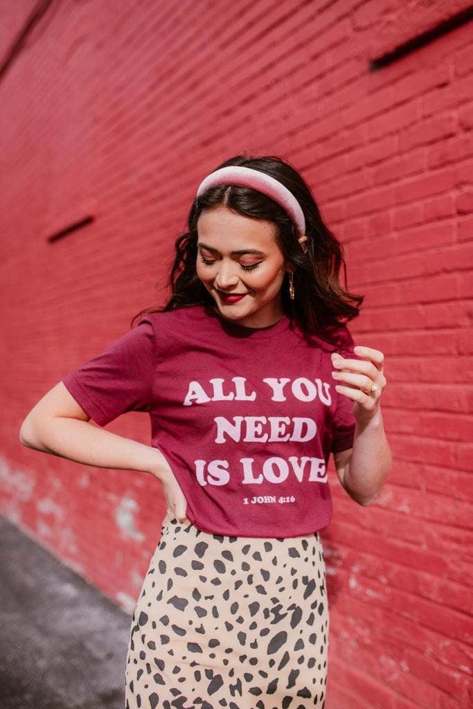 Faith Collective - All You Need Is Love Graphic Tee