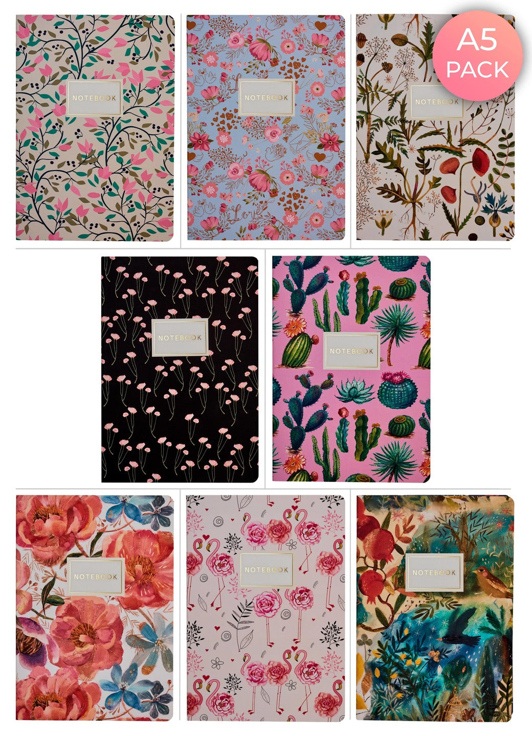 BV by Bruno Visconti - Flora-New  Notebook Collection