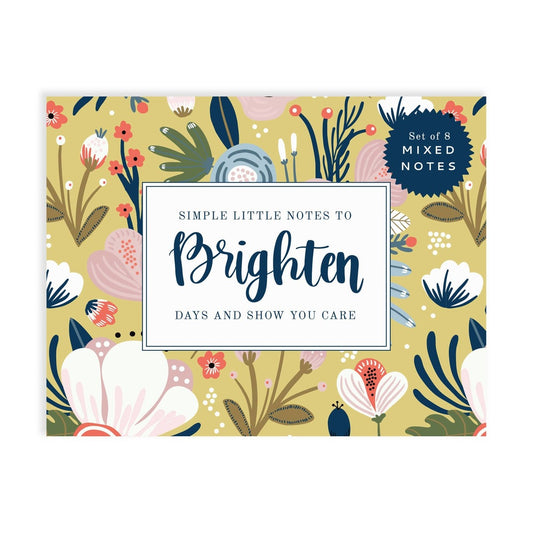 Muscadine Press - Boxed Stationery, Brighten Notes